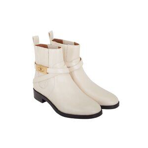 TORY BURCH LEATHER ANKLE BOOTS - AVAILABLE IN MULTIPLE SIZES: 5 - 11